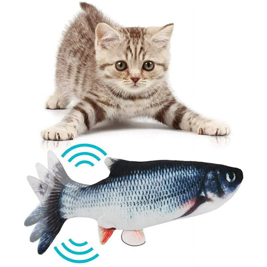 Electric Dancing Fish Kicker USB Rechargeable Cat Toy - Cat Toy